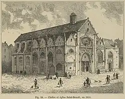 Kostel v roce 1810