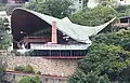 Klub Táchira, Caracas Venezuela, architekt Eduardo Toroja, 1955