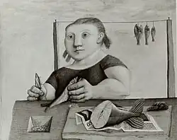 Co Westerik, Visvrouw