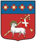 Besenyszög – znak