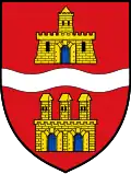 Detail štítu současného znaku