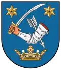 Mezőkeresztes – znak