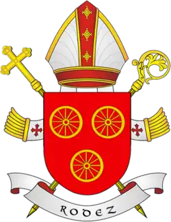 Znak diecéze Rodez