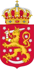 Znak Finského království (1918–1919), platný i po vyhlášení republiky 1920