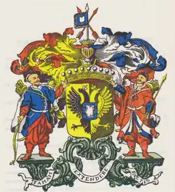 Erb Razumovských (rok 1914)