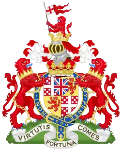 Erb maršála Arthur Wellesley, 1. vévoda z Wellingtonu