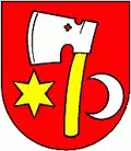 Hontianske Tesáre – znak
