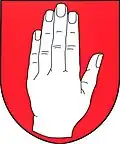 Znak obce Domašov nad Bystřicí