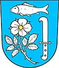 Znak obce Karlov
