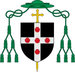 Znak Claude Charlese, de Rouvroy de Saint-Simon (ve schématu pro biskupy)