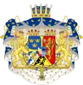 Erb švédského prince a vévody z Västergötlandu 1861–1905