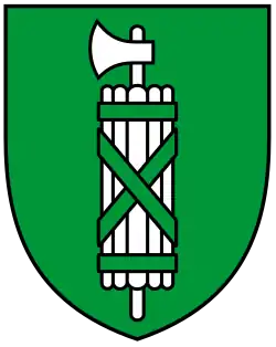 Znak kantonu St. Gallen ve Švýcarsku