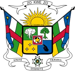 znak Středoafrické republiky