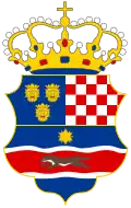 Neoficiální znak království s vlastní korunou