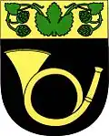 Znak obce Řevničov