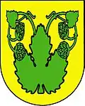 Znak obce Velká Chmelištná