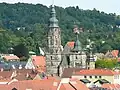 Staré město a kostel sv. Mořice