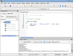 Code::Blocks 8.02