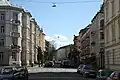 Colbjørnsenova ulice ve čtvrti Frogner