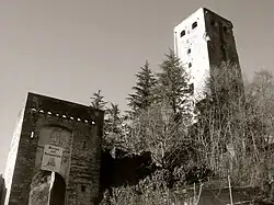 Hrad Collalto v Itálii (Susegana)