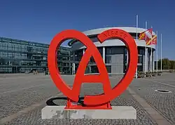 Logo Collectivité européenne d'Alsace v Colmaru (Haut-Rhin, Francie)
