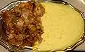 Polenta s králíkem (Itálie)