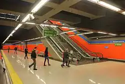Nástupiště stanice