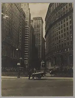 Consuelo Kanaga: Bez názvu (Bowling Green, NYC), Brooklyn Museum