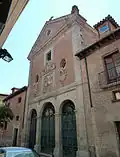 Cervantesův hrob se nachází v Convento de las Trinitarias Descalzas (Madrid)