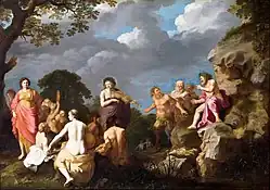 Hudební soutěž mezi Apollonem a Marsyasem
