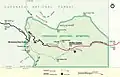 Mapa parku