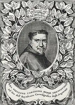 Vincenzo Maria Coronelli, z jeho díla Atlas Isosolario