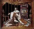 Cosimo II. Medicejský, florentská mozaika