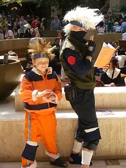 Cosplay Naruta a Kakašiho