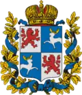 Znak Kuronské gubernie Ruského impéria (1878–1915)