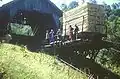 Zaměstnanci CFF ochotně svezli případné zájemce - léto 1996.