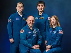 Crew-11 (zleva): Platonov, Fincke, Jui, Cardmanová