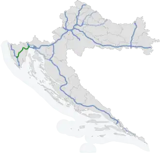 Croatia Autocesta A8
