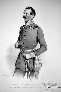 1850, litografie, Josef Kriehuber