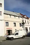 Cultural monument Náměstí 86 in Velké Meziříčí, Žďár nad Sázavou District.jpg