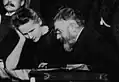 Marie Curie-Skłodowská a Henri Poincaré v roce 1911