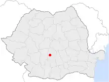 Curtea de Argeș na mapě