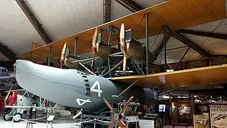 Curtiss NC-4 jako muzejní exponát