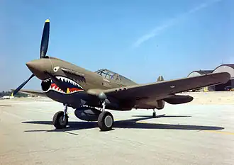 Hawk 87A-3 (Kittyhawk Mk IA) s. č. AK987,