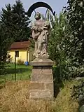 Cvikov - Martinovo Údolí - socha svatého Petra u čp. 426 (1).jpg