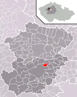 Cvrčovice na mapě