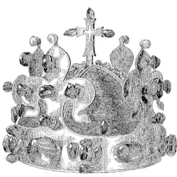 J. Scheiwl - Česká královská koruna (1857)