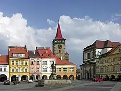 Valdštejnovo náměstí v Jičíně