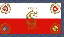 Prapor střeleckých legionářských pluků ve Francii