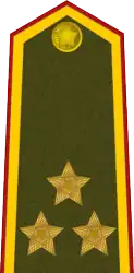 Hodnostní označení plukovníka Armády ČSSR